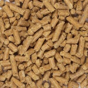 Hay pellets for litter